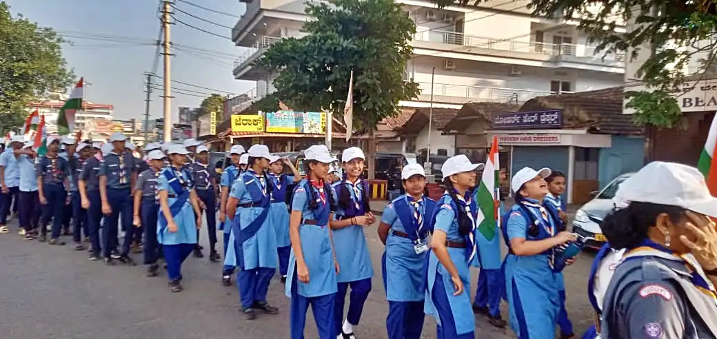 Sardar @150 Ekta Rally Vidyodaya Public School Udupi