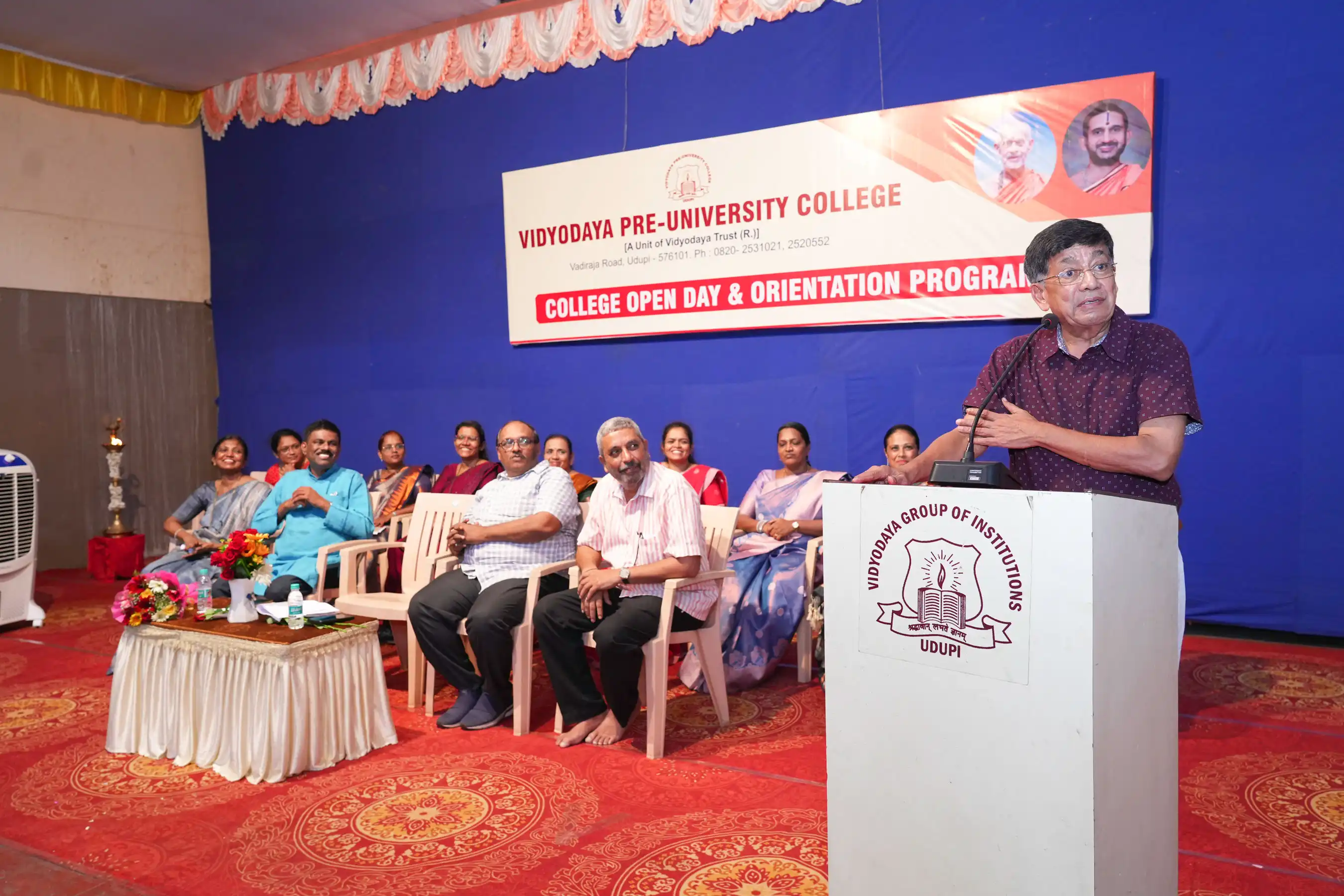 Vidyodaya PU College Udupi Orientation Programme