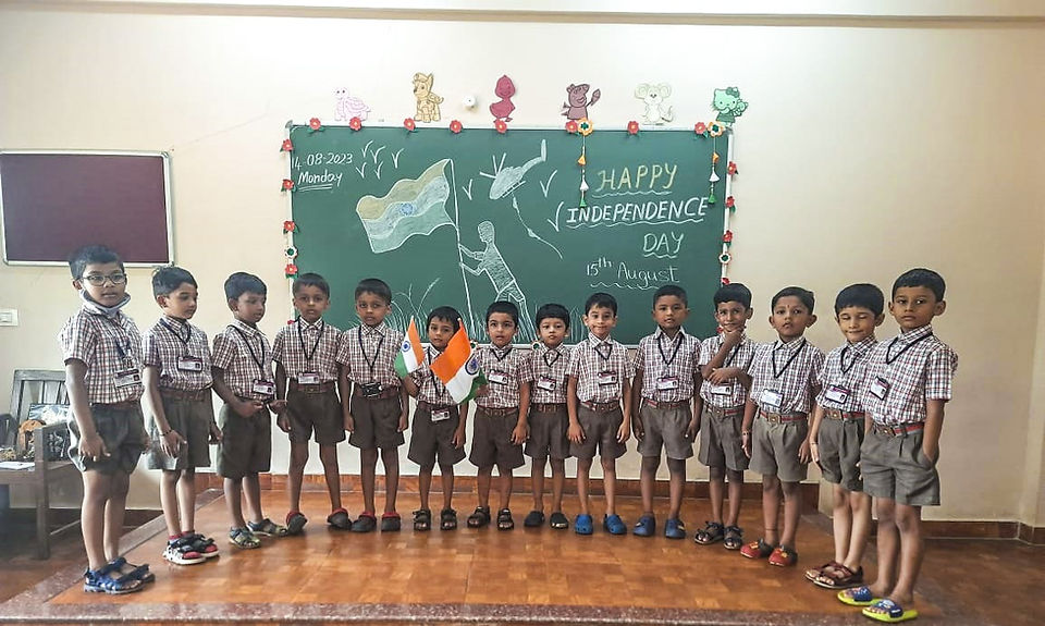 Independence Day Celebration-Pre-primary Vidyodaya