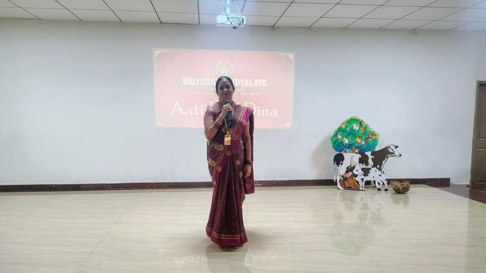 Aatidonji dina celebrations at Vidyodaya Public School Udupi