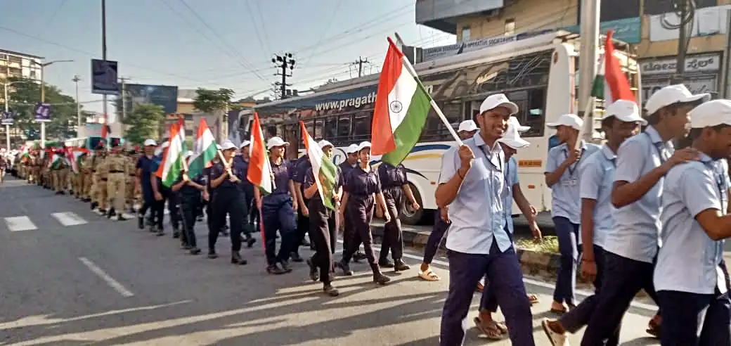 Sardar @150 Ekta Rally Vidyodaya Public School Udupi