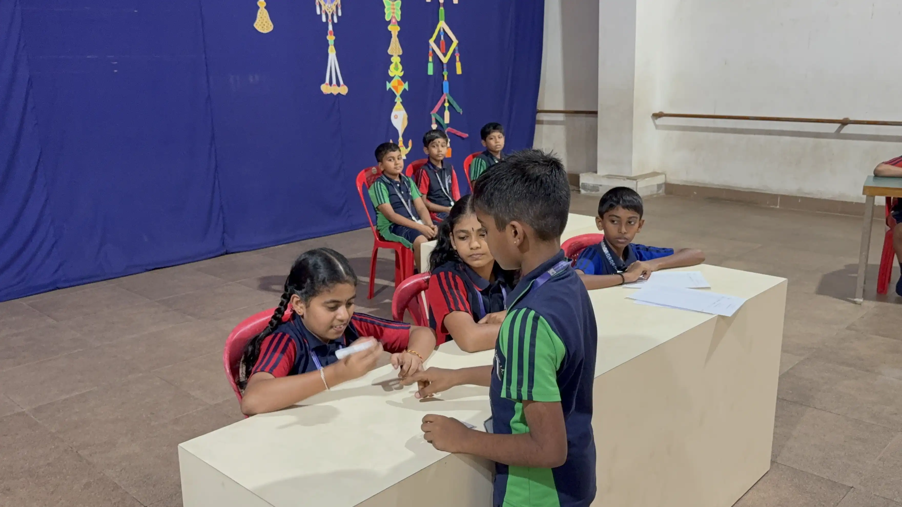 Vidyodaya Public School Election Activity Using Electronic Voting Machine