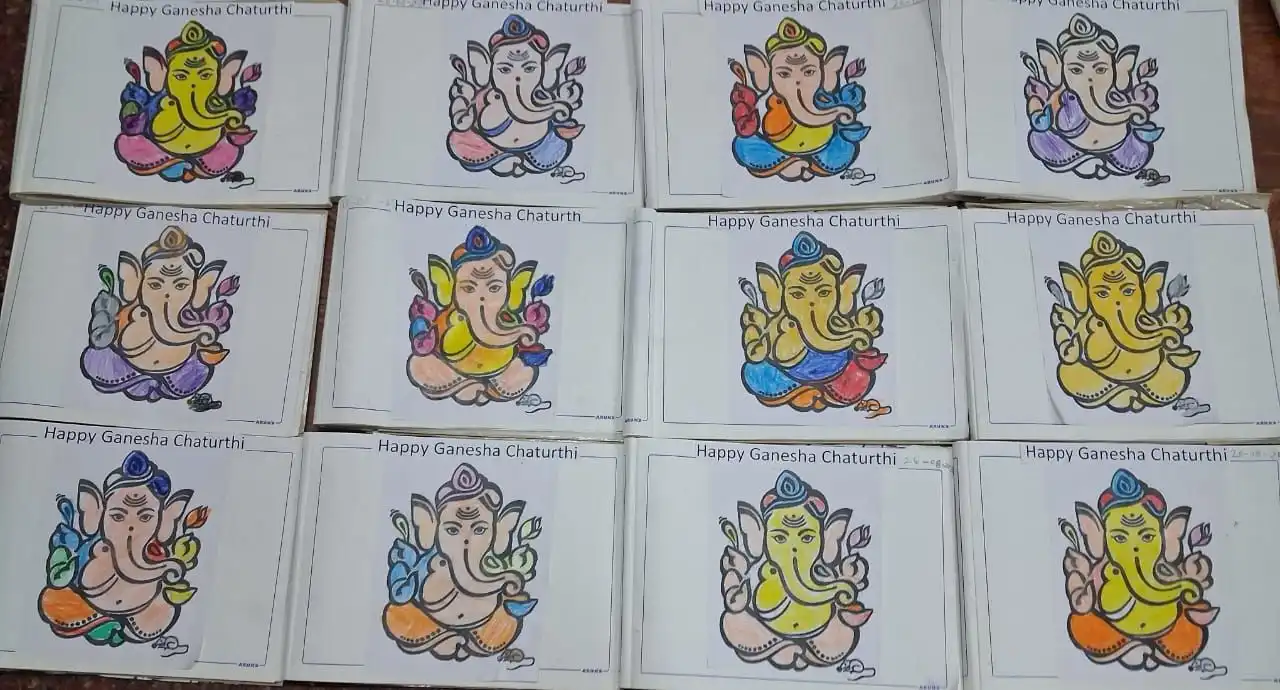 Ganesh Chathurthi Celebrations at Vidyodaya Public School Udupi