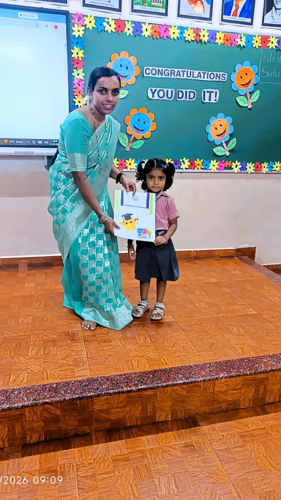 UKG Graduation Day 2026 and Merit Certificate Distribution at Vidyodaya Public School