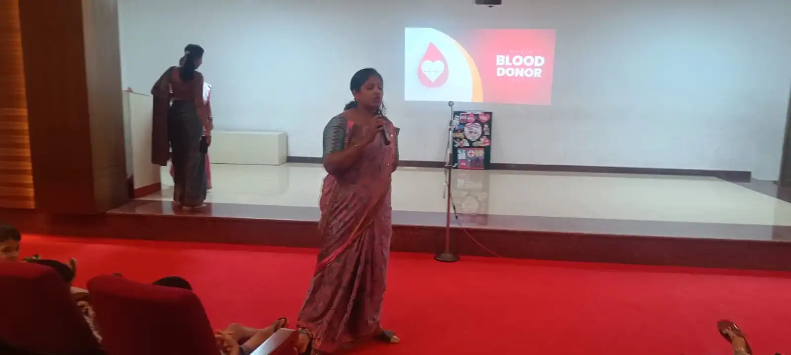 Vidyodaya Public School Pre-Primary students participating in World Blood Donor Day activity