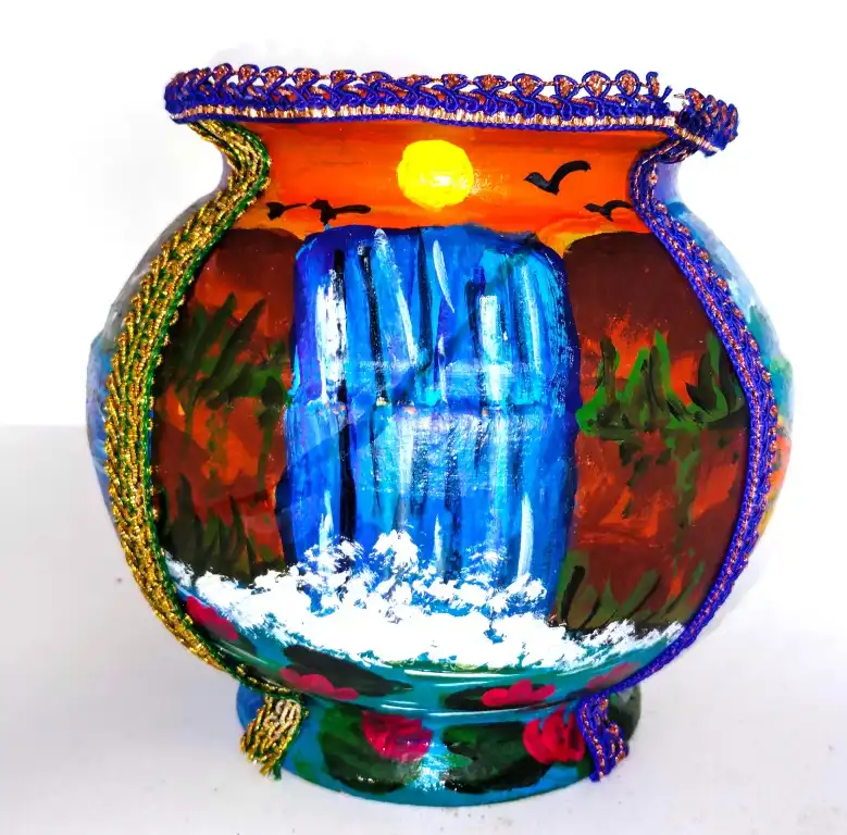 Pot Painting Competition 2025 Vidyodaya PU College Udupi