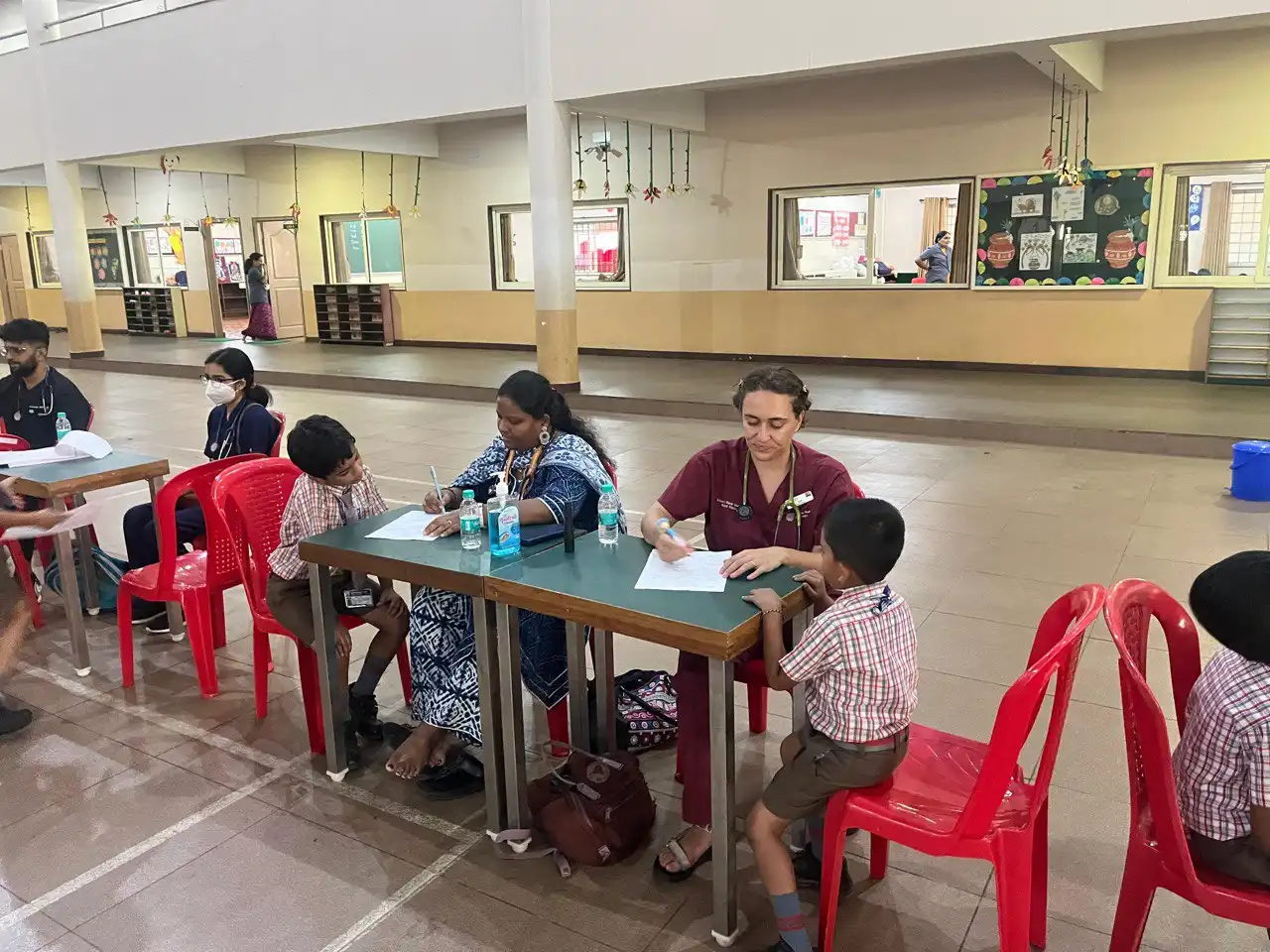 Medical Checkup at Vidyodaya Public School Udupi