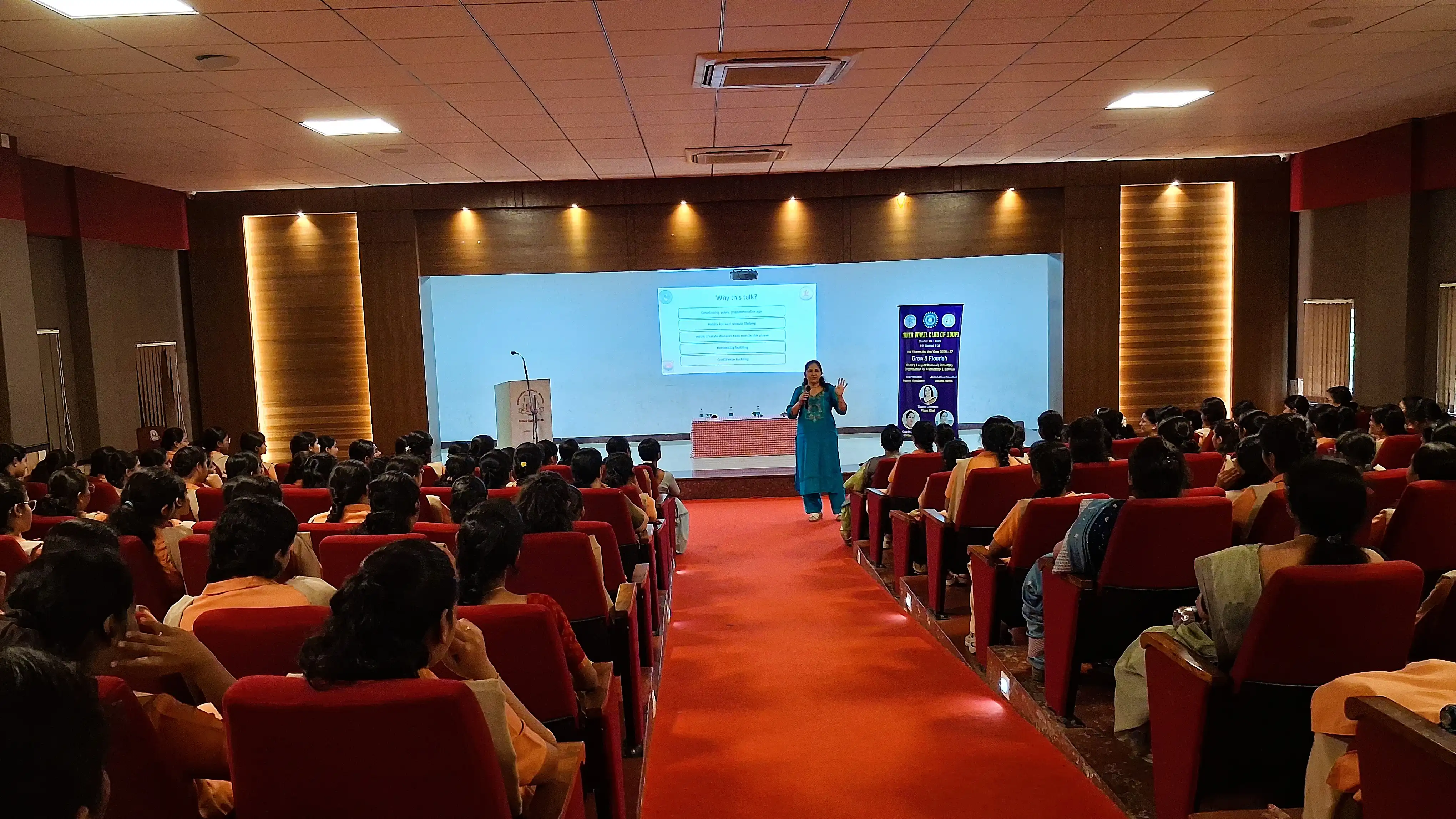 Health and Hygiene for Women Programme at Vidyodaya PU College