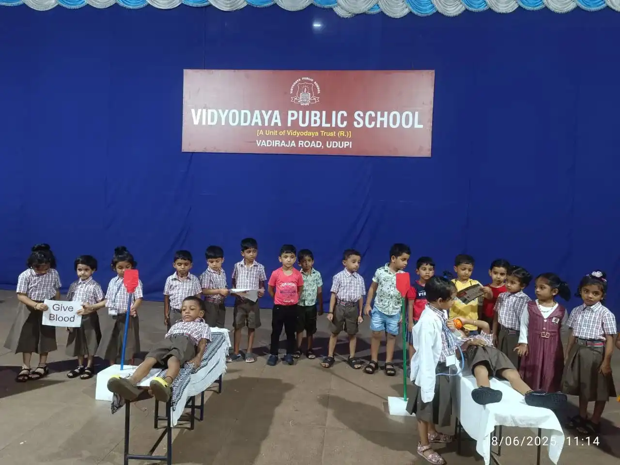 Vidyodaya Public School World Blood Donor Day