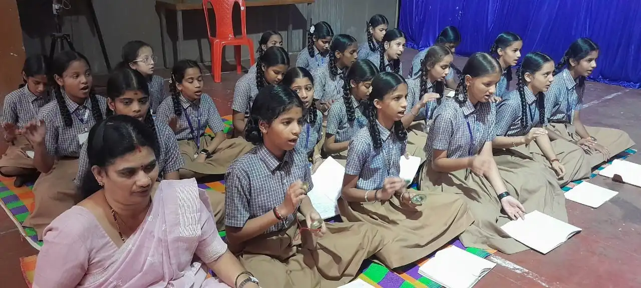 Aradhana Mahotsava 2025 at Vidyodaya Pre-University College