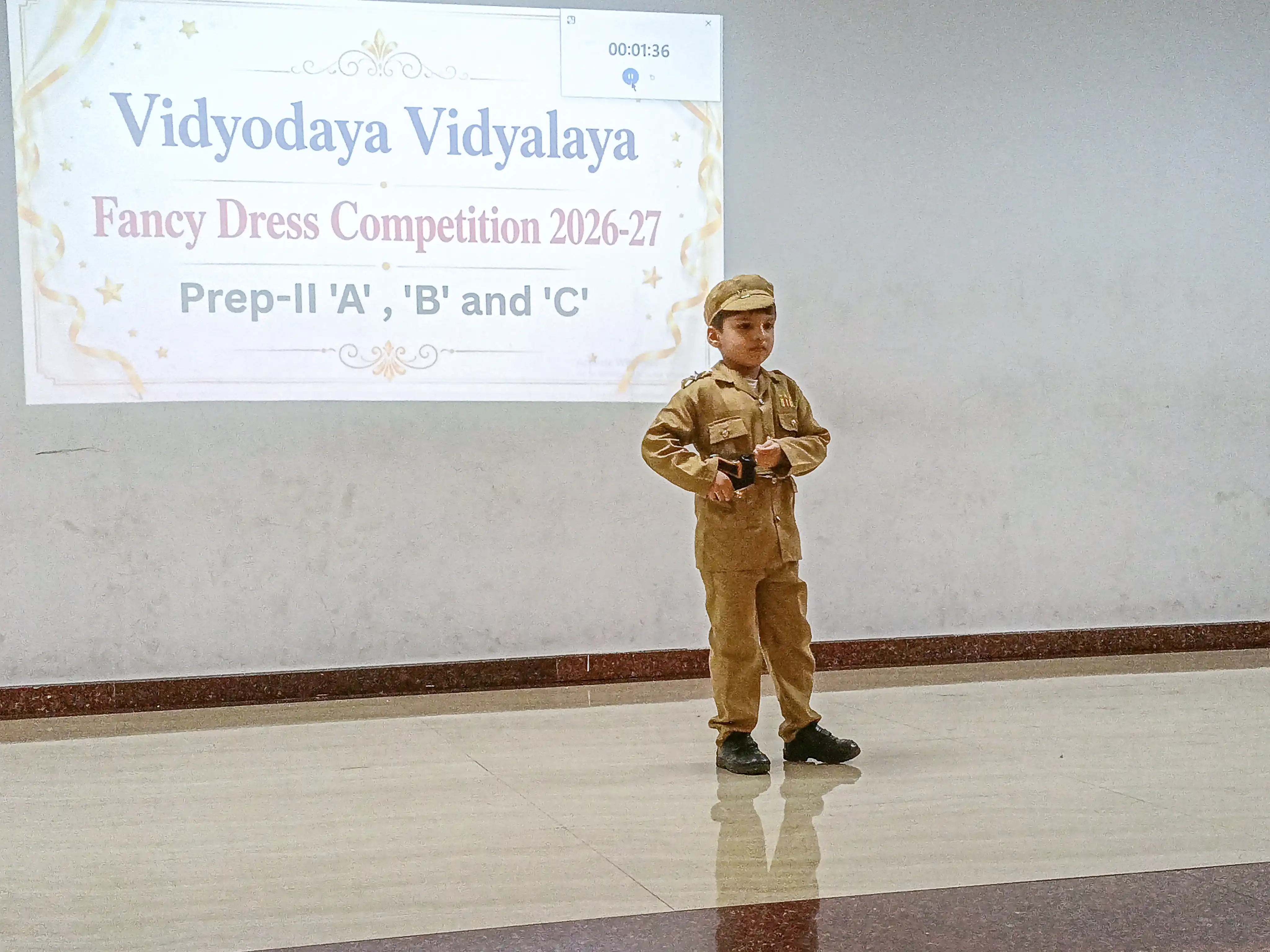 Vidyodaya Public School conducts Fancy Dress Competition for Prep II students