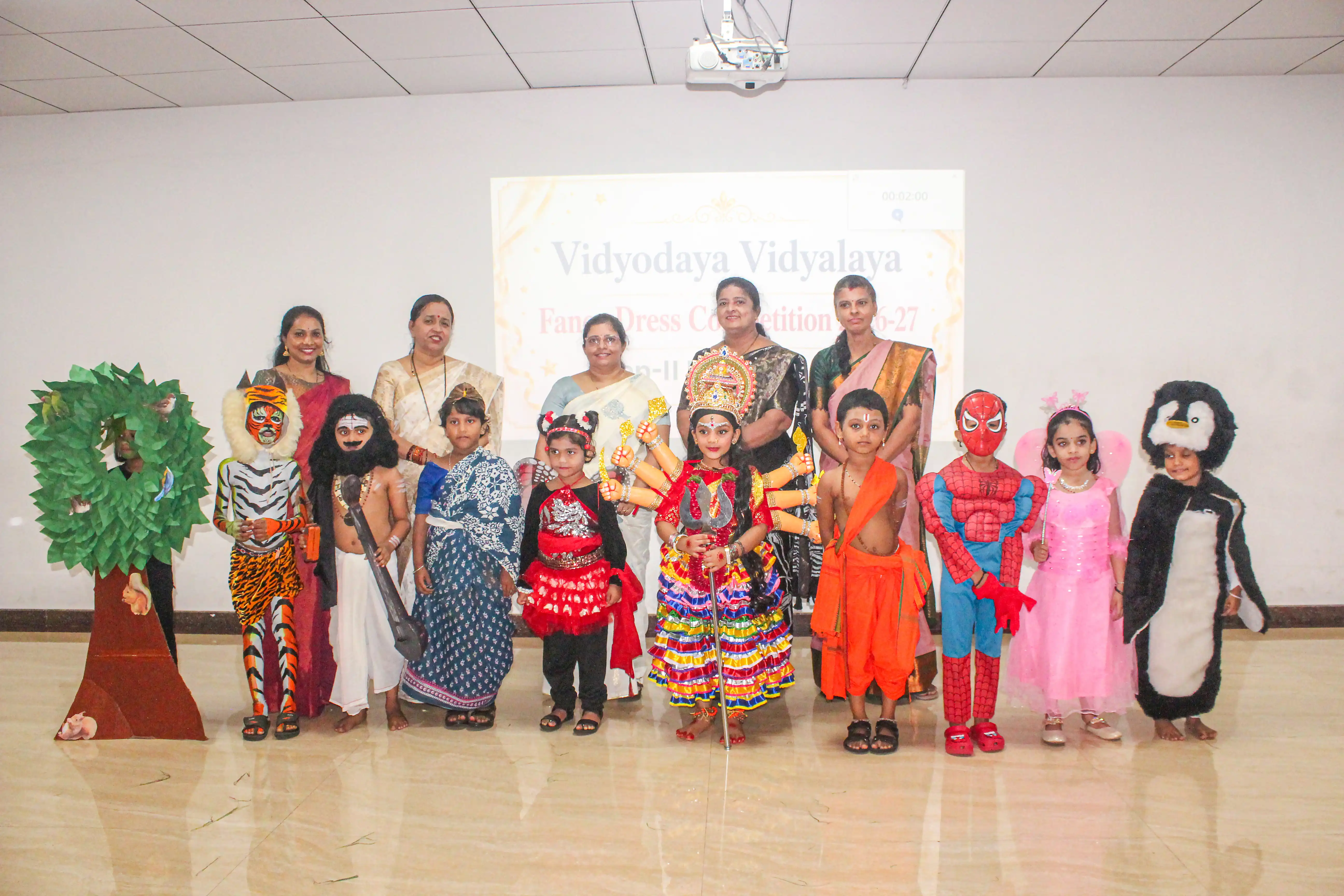 Vidyodaya Public School conducts Fancy Dress Competition for Prep II students