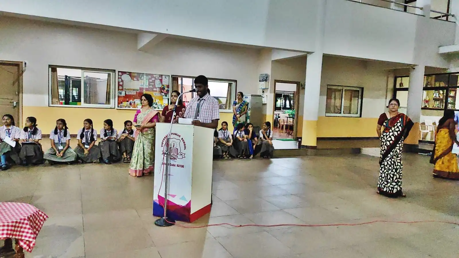 Investiture Ceremony at Vidyodaya Public Shcool, Udupi