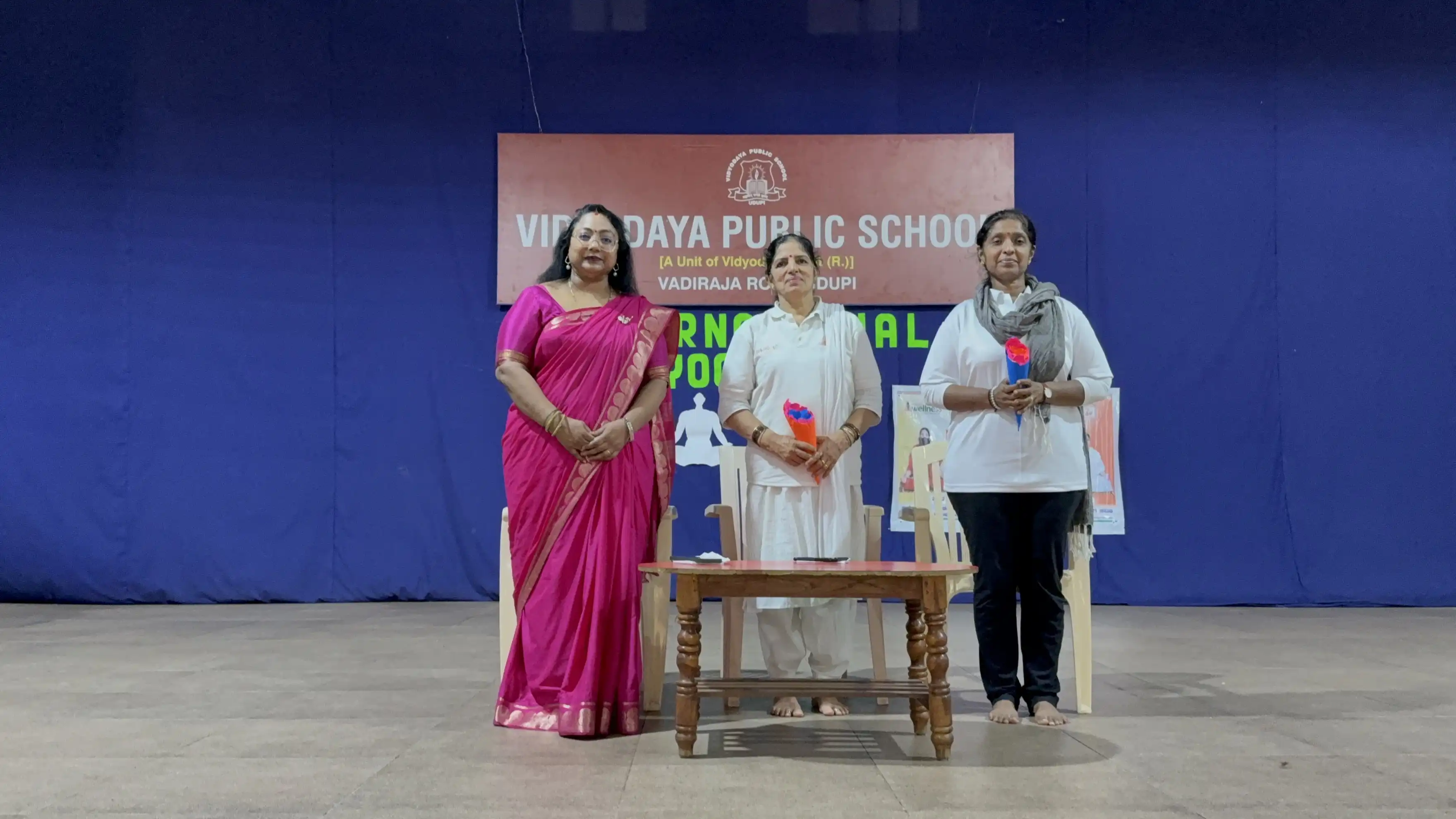 International Yoga Day celebration at Vidyodaya Public School