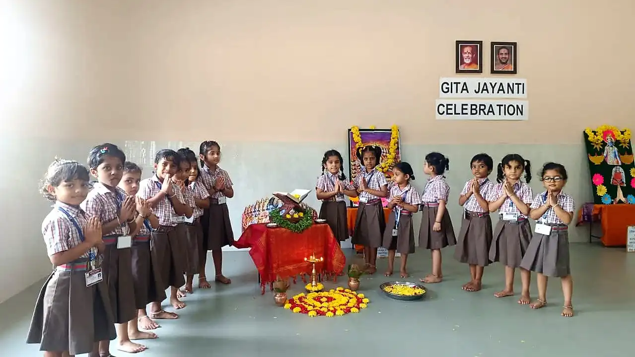 Geetha Jayanathi at Vidyodaya Public School Udupi