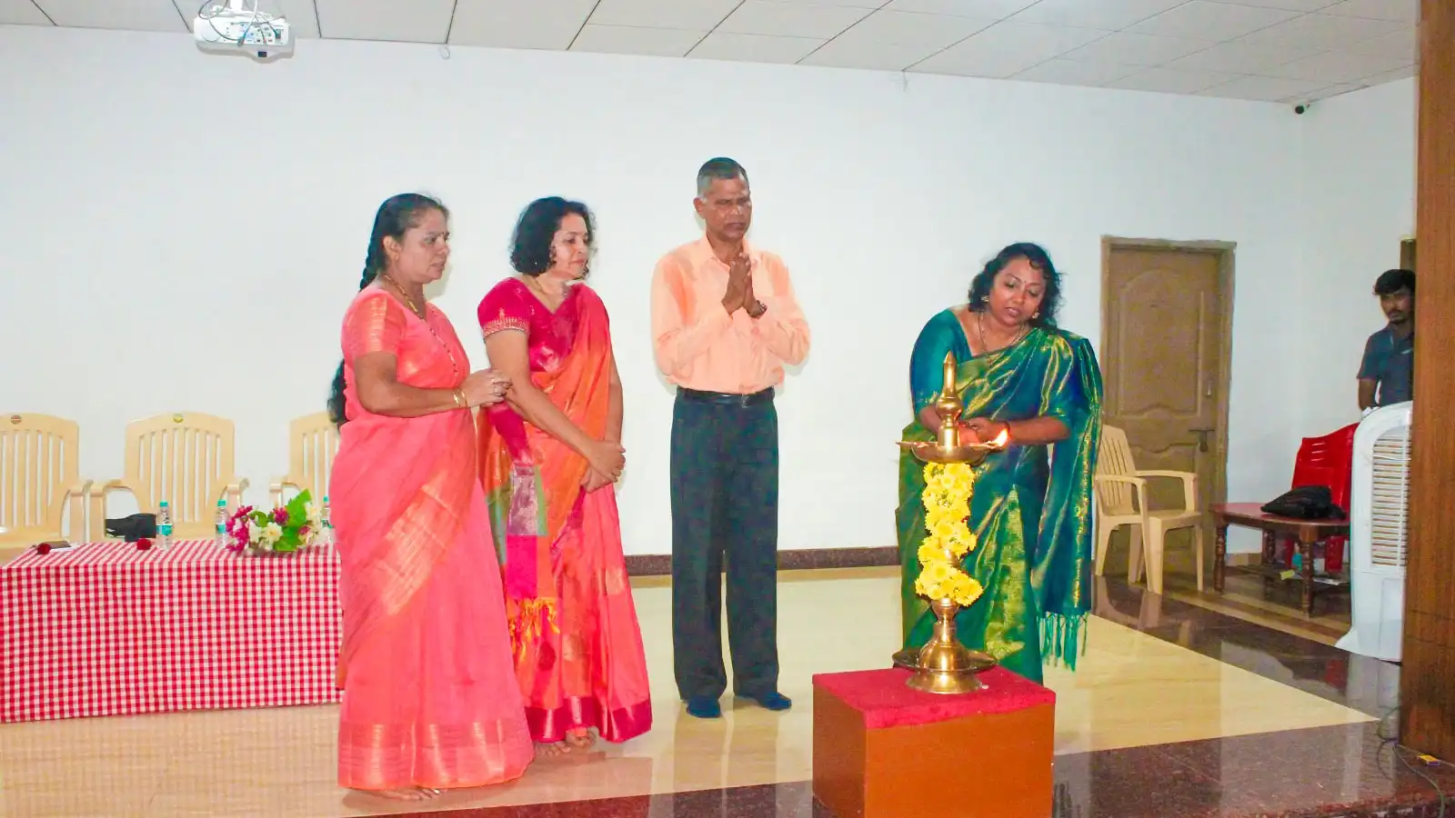 Teaching and learning process at Vidyodaya Public School Udupi