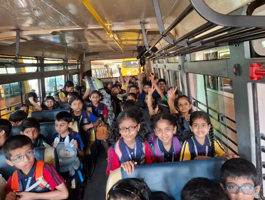 Jolly Ride 2026 – Classes I and II Enjoy Memorable Outing at Vidyodaya Public School
