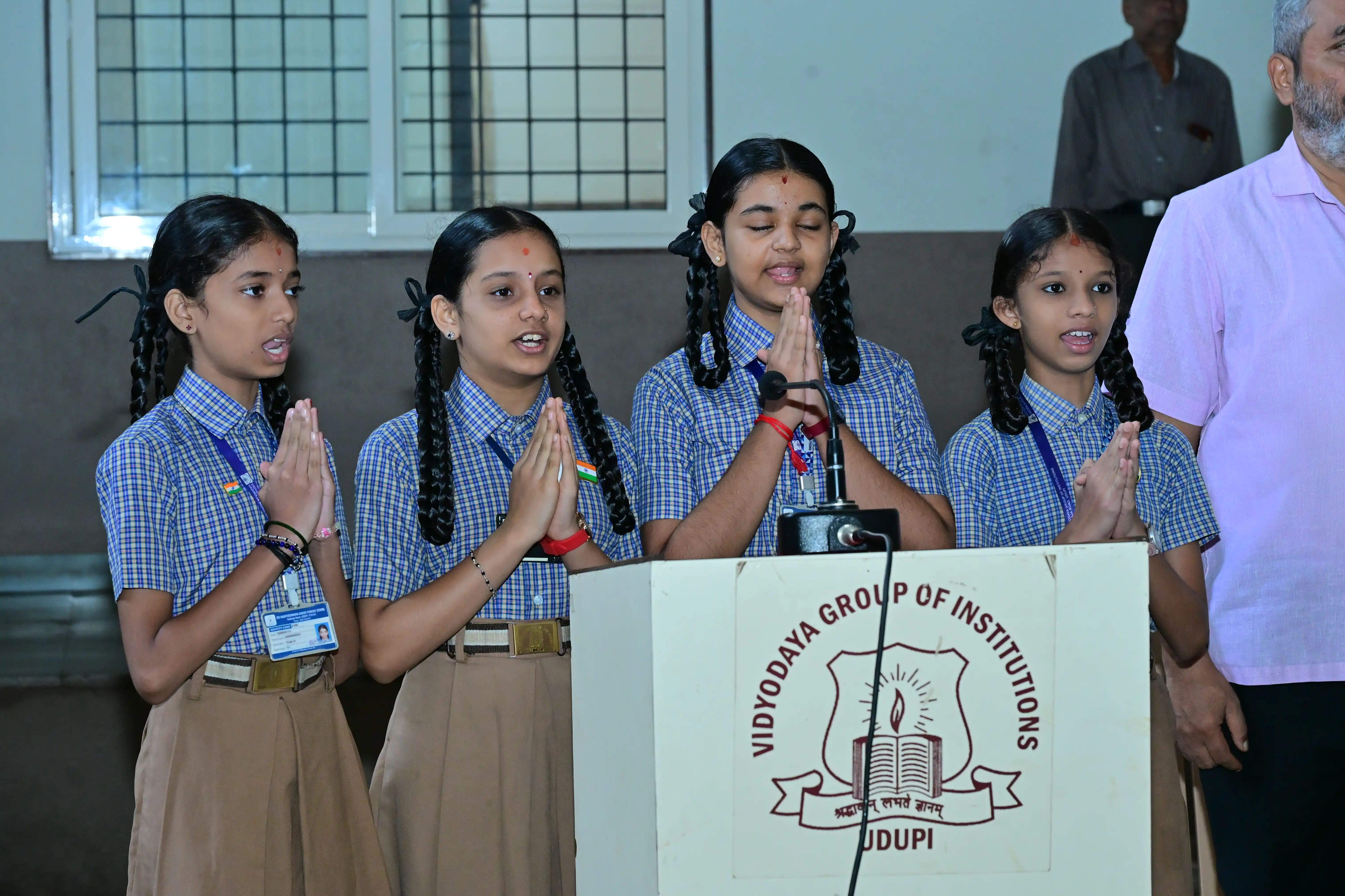Independence Day Celebrations at Vidyodaya P U College, Udupi