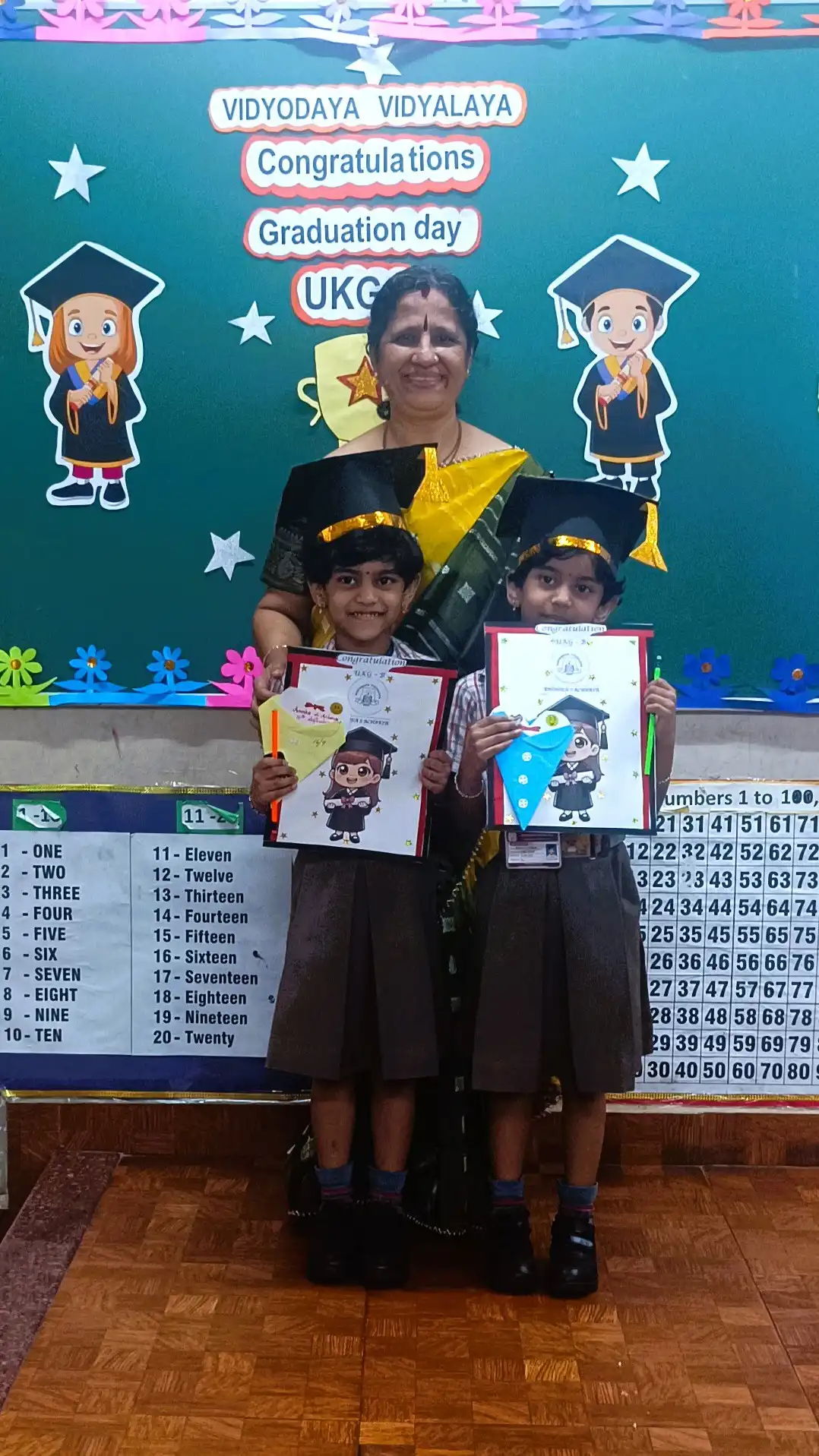 UKG Graduation Day 2026 and Merit Certificate Distribution at Vidyodaya Public School