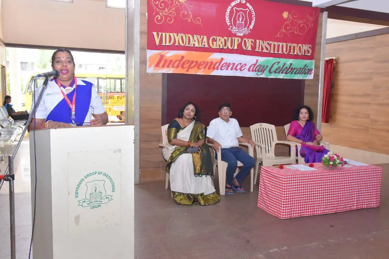 Independence Day Celebrations at Vidyodaya Public School Udupi