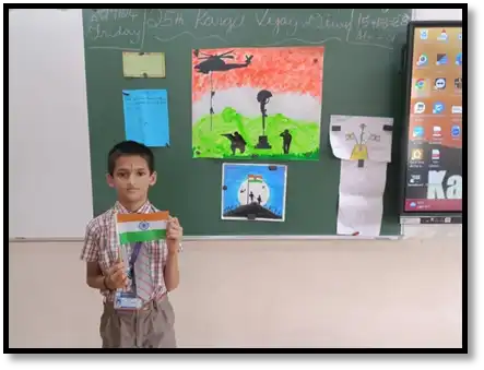 Kargil Vijaydivas at Vidyodaya Public School Udupi