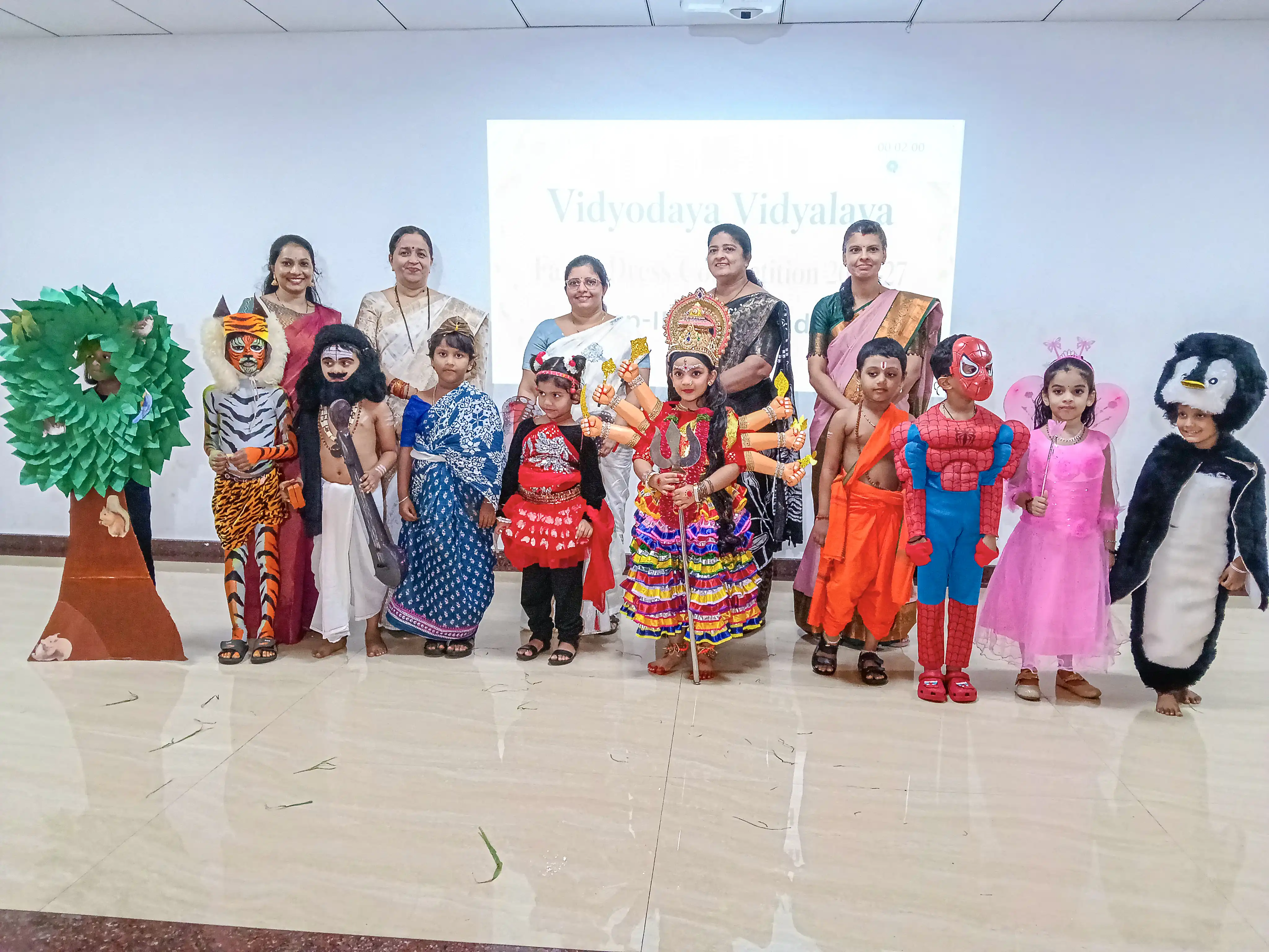 Vidyodaya Public School conducts Fancy Dress Competition for Prep II students