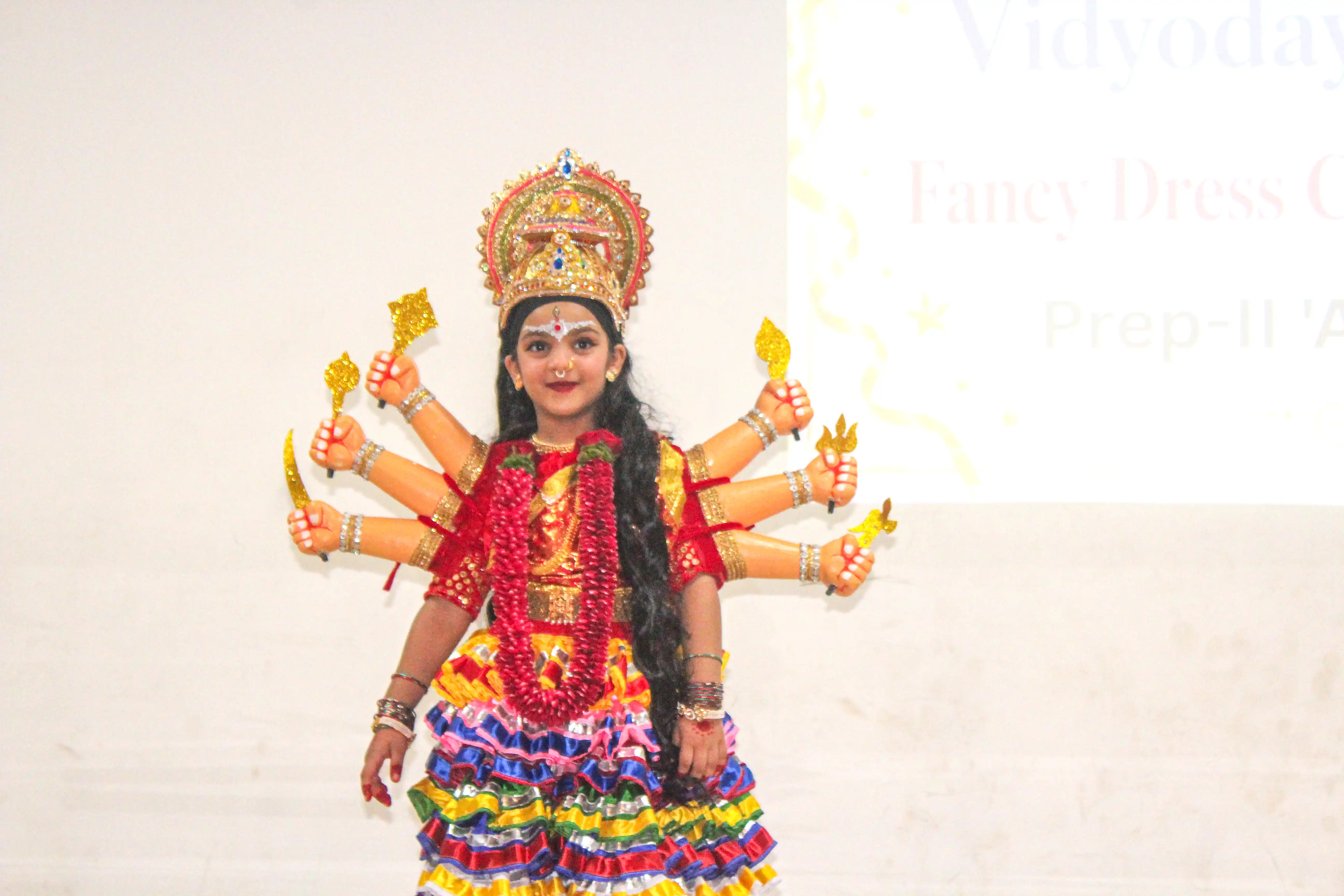 Vidyodaya Public School conducts Fancy Dress Competition for Prep II students