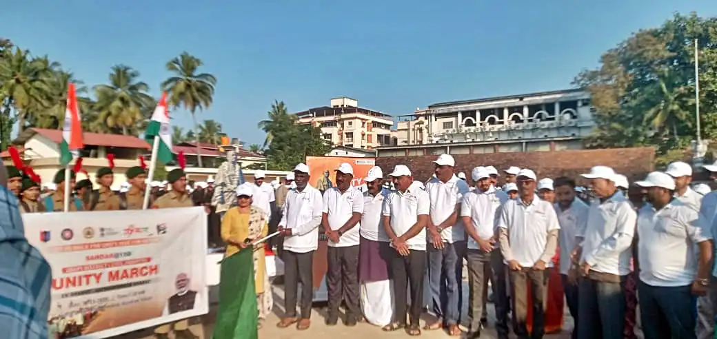 Sardar @150 Ekta Rally Vidyodaya Public School Udupi