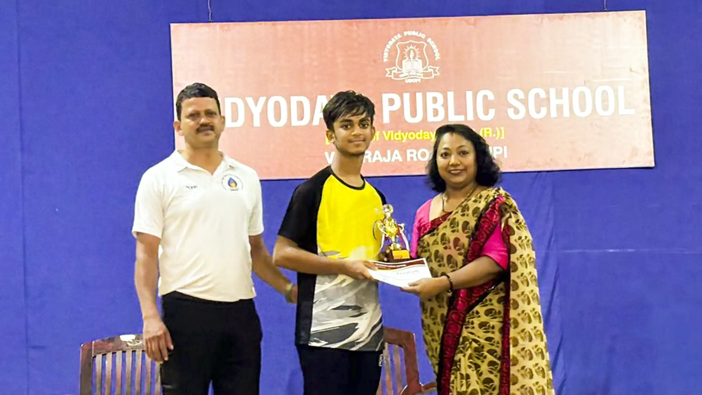 Vidyodaya Public School Udupi Badminton Session