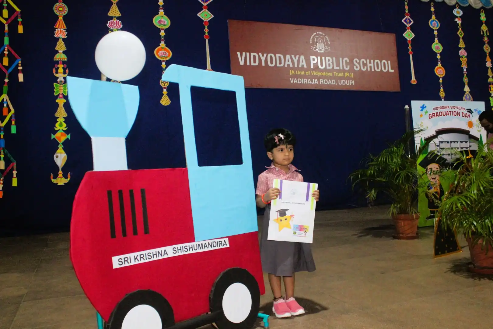 UKG Graduation Day 2026 and Merit Certificate Distribution at Vidyodaya Public School