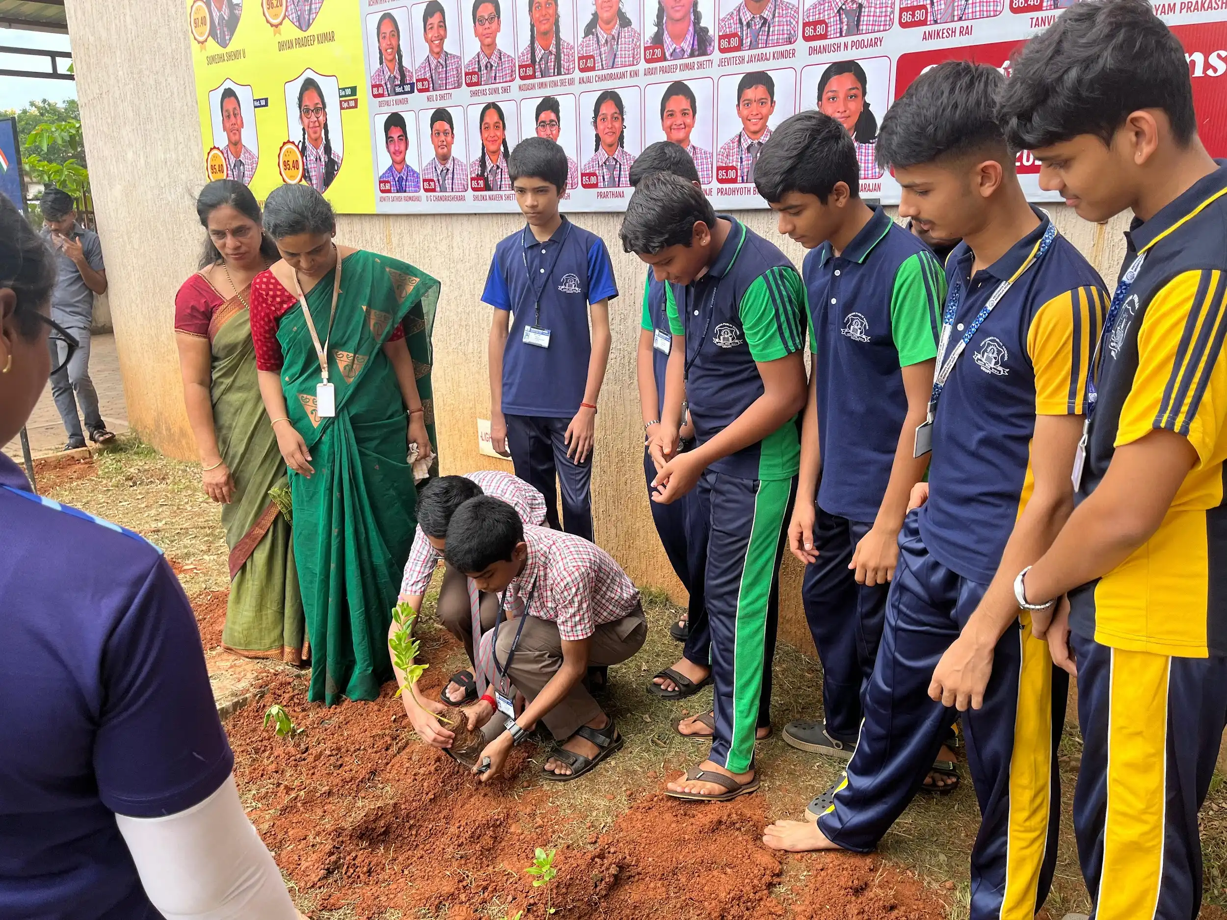 Environmental Day at Vidyodaya Public School Udupi