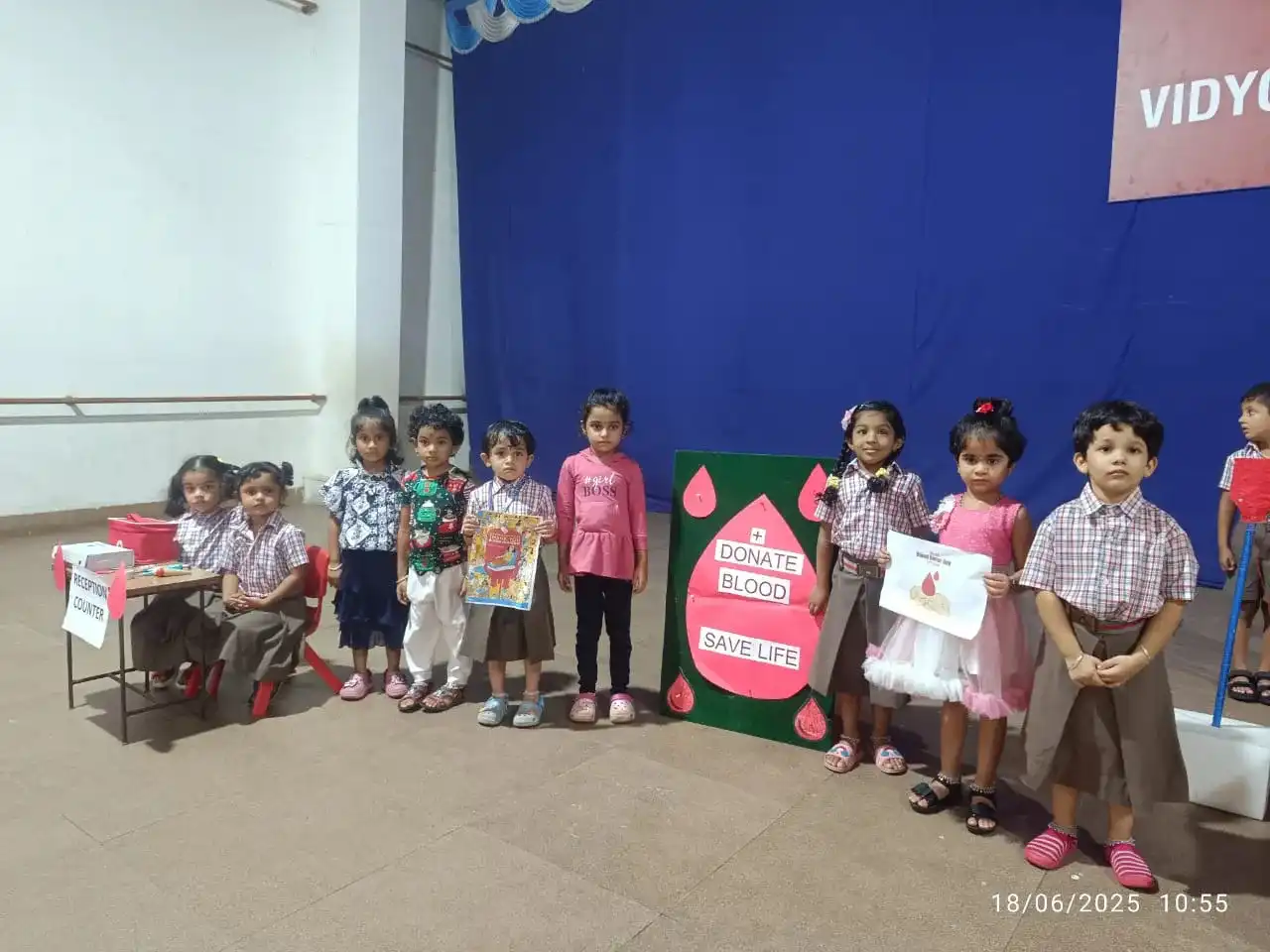 Vidyodaya Public School World Blood Donor Day
