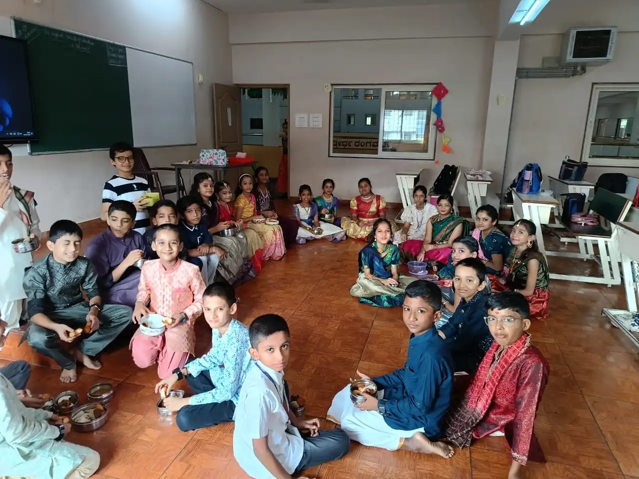 Vidyodaya Public School Udupi Celebrating Aatidonji Dina