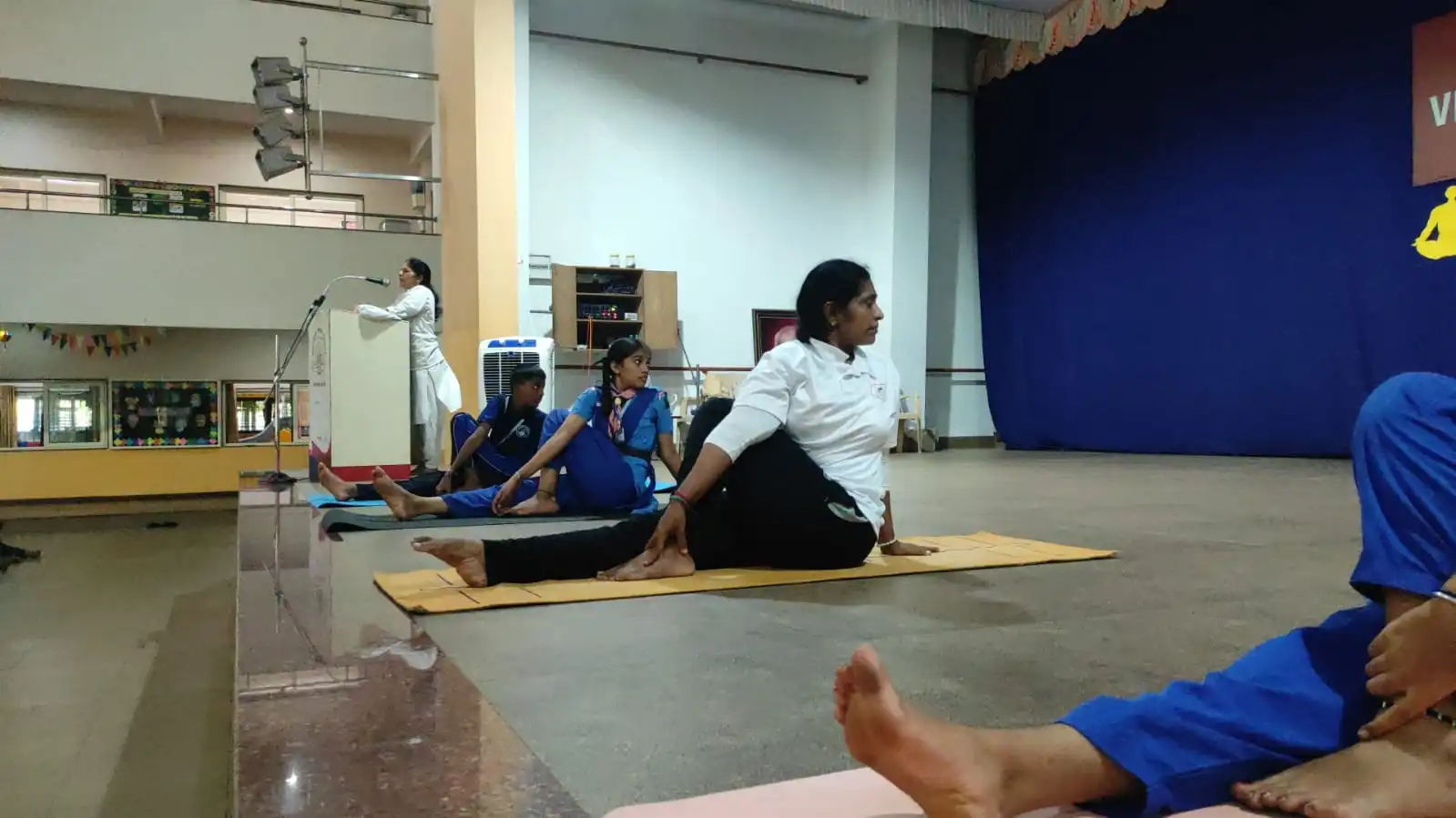 International Yoga Day celebration at Vidyodaya Public School