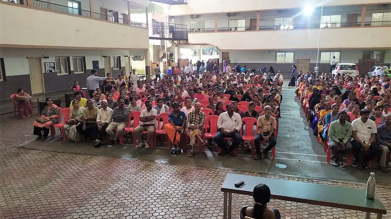 Parent Teacher Meeting at vidyodaya P U College Udupi