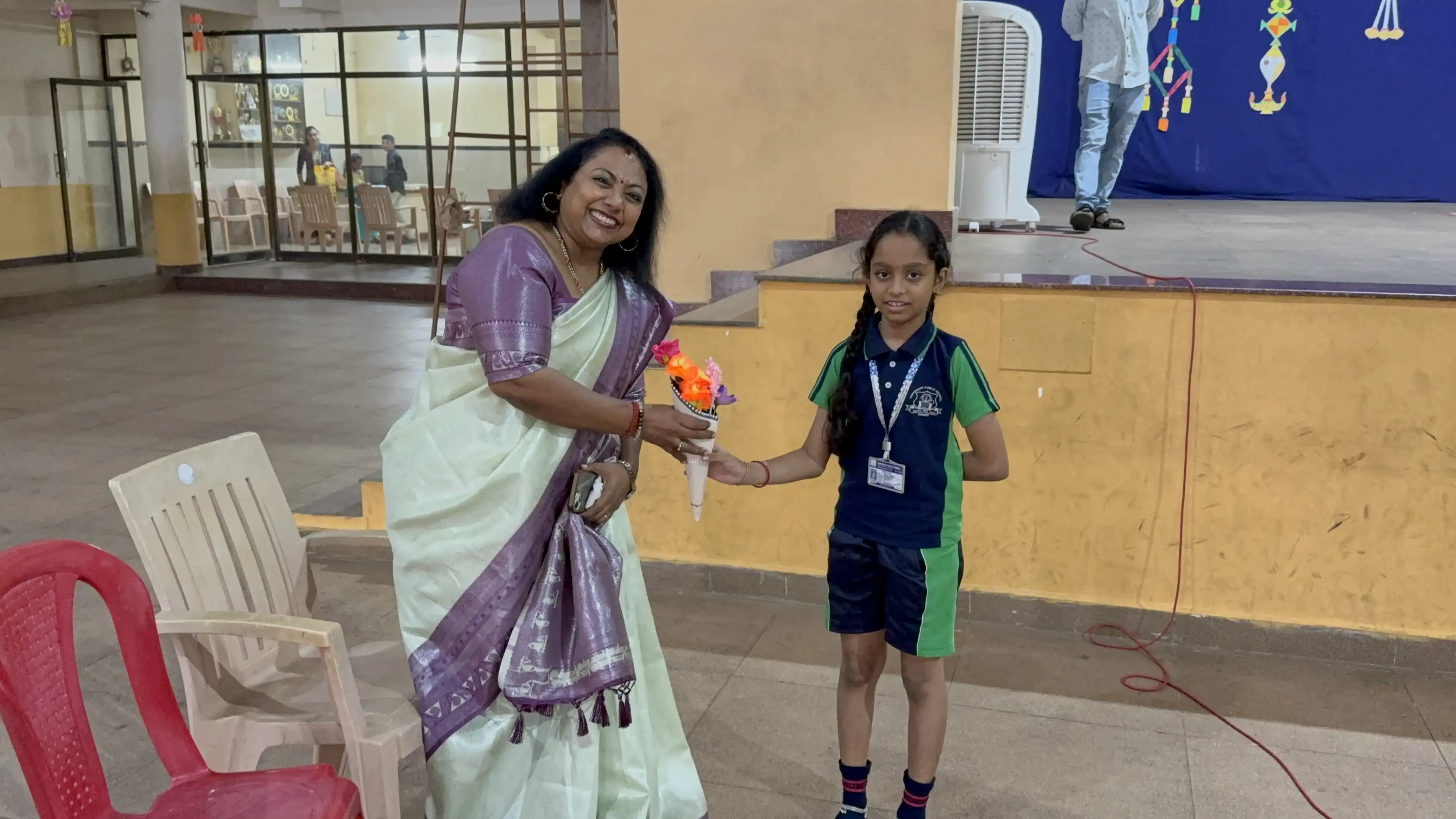 Vidyodaya Public School Election Activity Using Electronic Voting Machine