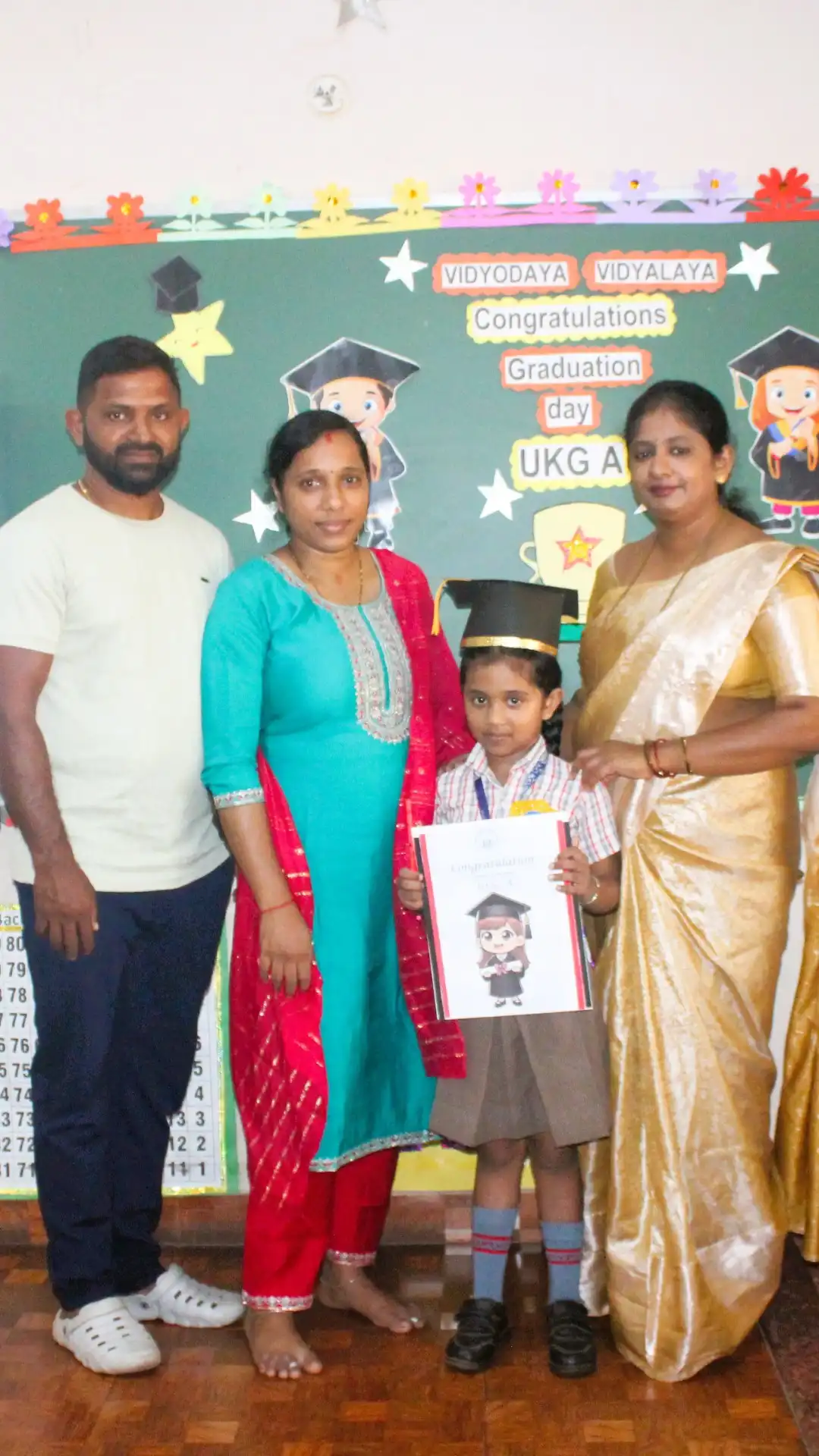 UKG Graduation Day 2026 and Merit Certificate Distribution at Vidyodaya Public School