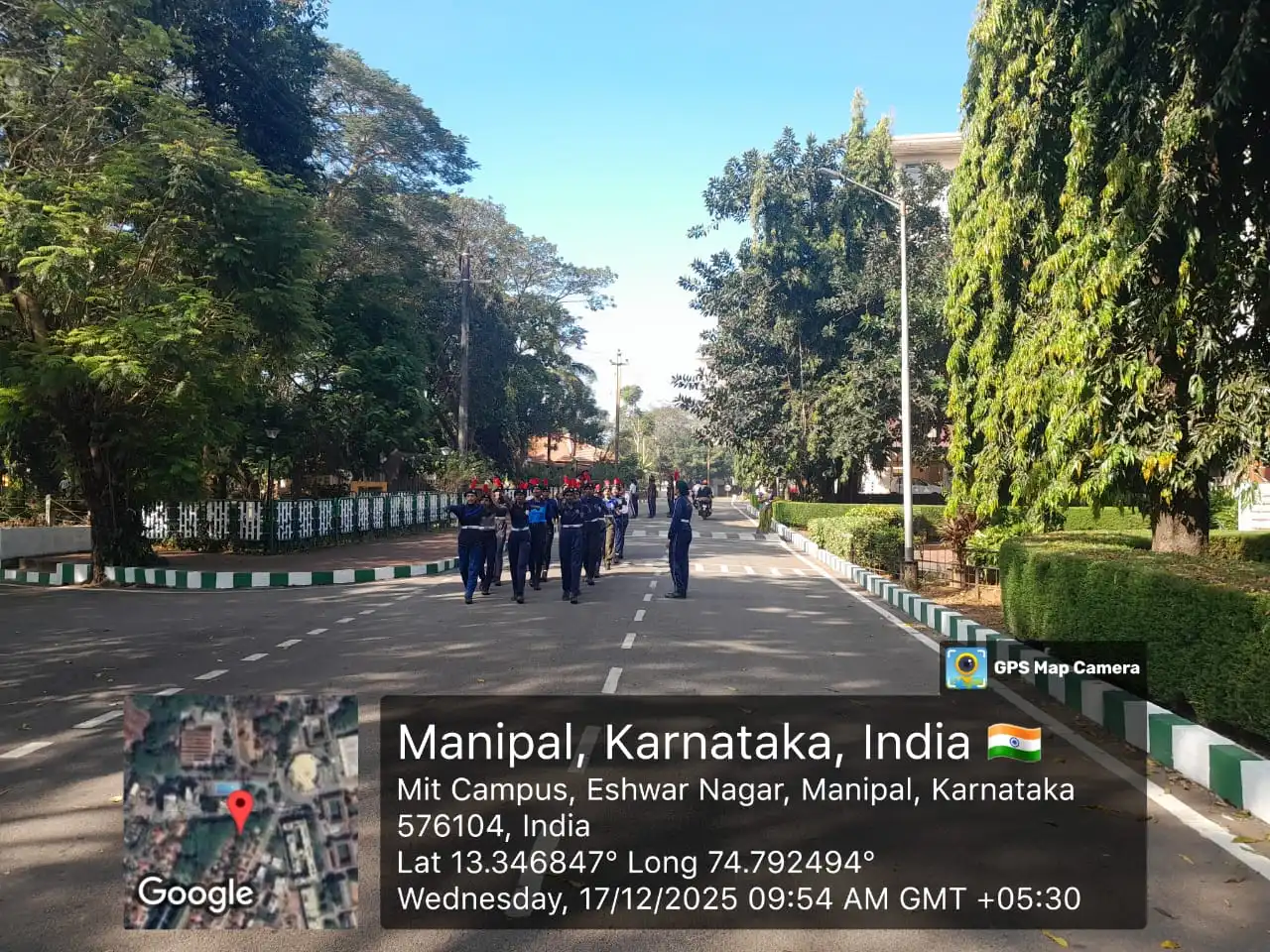 NCC cadets of Vidyodaya Public School at CATC Manipal