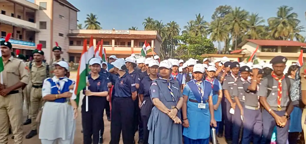 Sardar @150 Ekta Rally Vidyodaya Public School Udupi