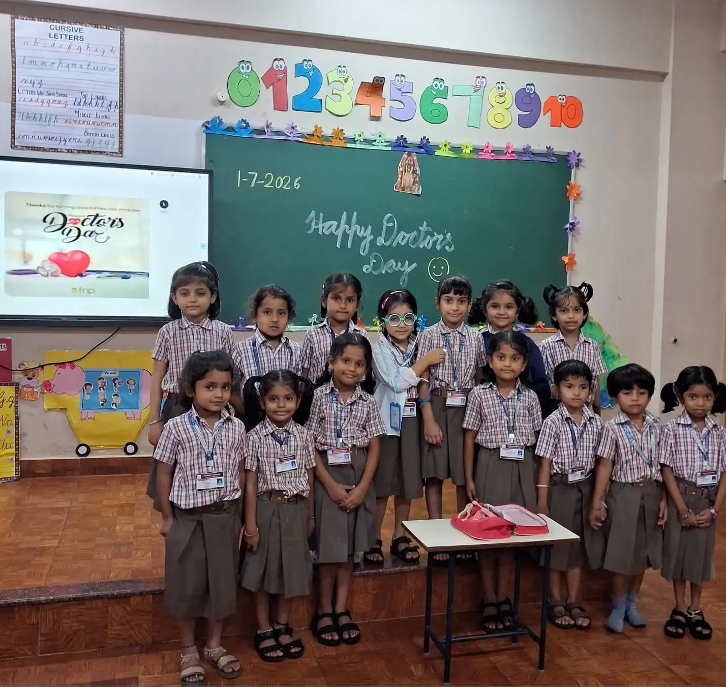 Doctor's Day Activity at Vidyodaya Public School