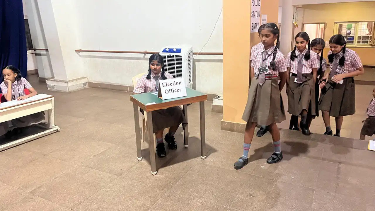 Vidyodaya Public School Udupi Mock Election