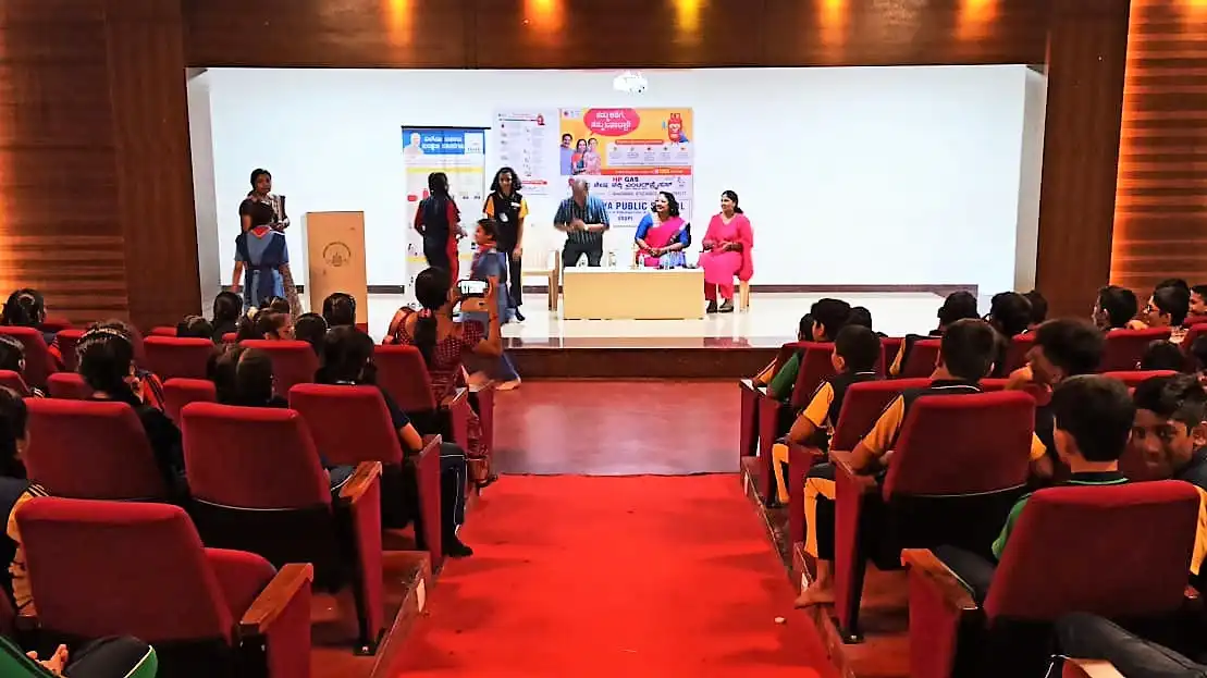 Vidyodaya Public Shcool Udupi - LPG Usage Awareness Programme
