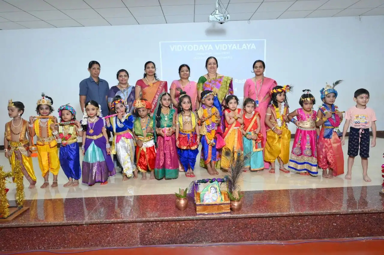 Srikrishna Janmashtami Celebration at Vidyodaya Public Shcool Udupi
