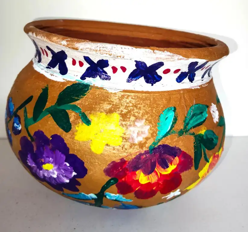 Pot Painting Competition 2025 Vidyodaya PU College Udupi