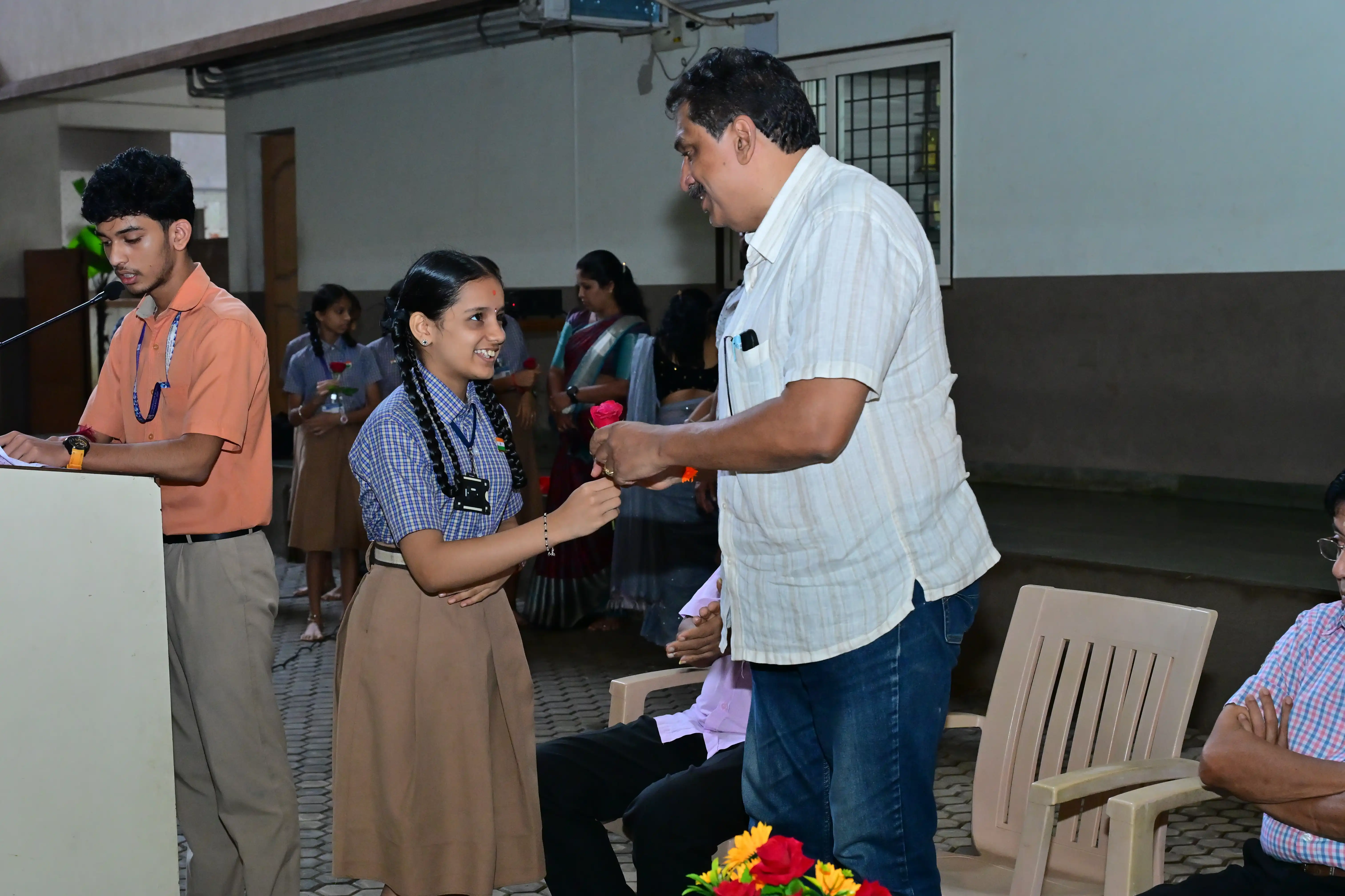 Independence Day Celebrations at Vidyodaya P U College, Udupi
