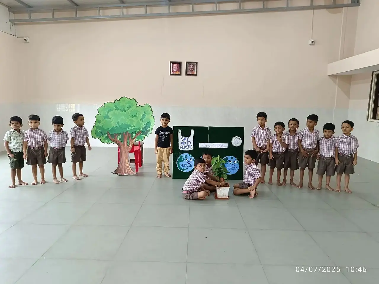 Vidyodaya Public School Udupi Vanamahotsava Celebration