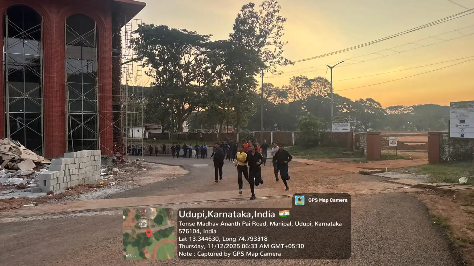 NCC cadets of Vidyodaya Public School at CATC Manipal