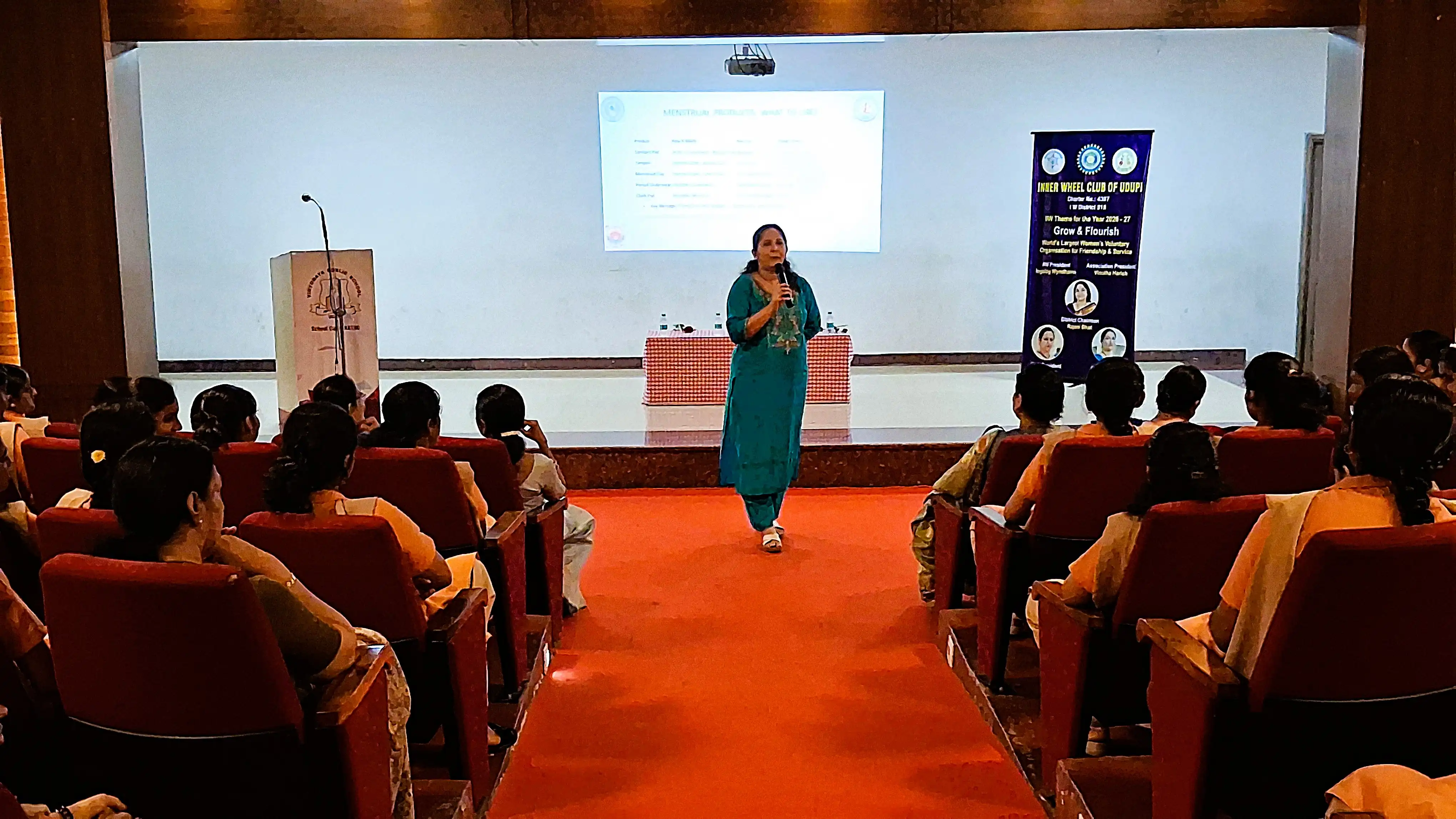 Health and Hygiene for Women Programme at Vidyodaya PU College