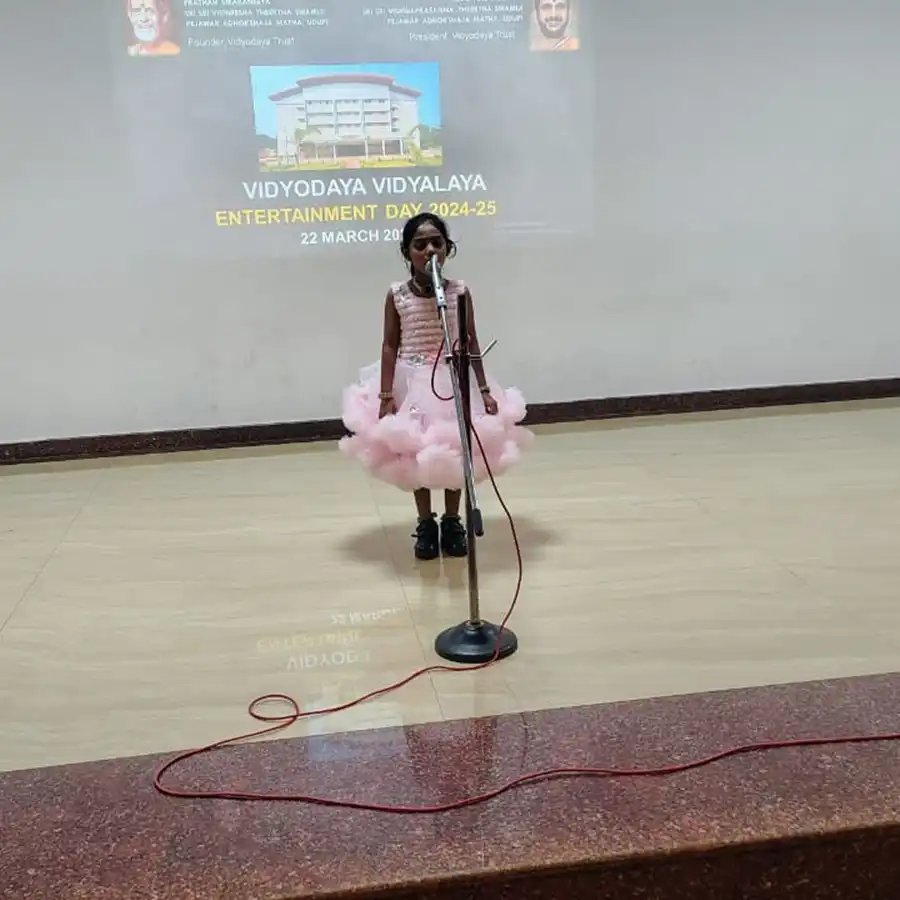 Entertainment Day at Vidyodaya Public School, Udupi