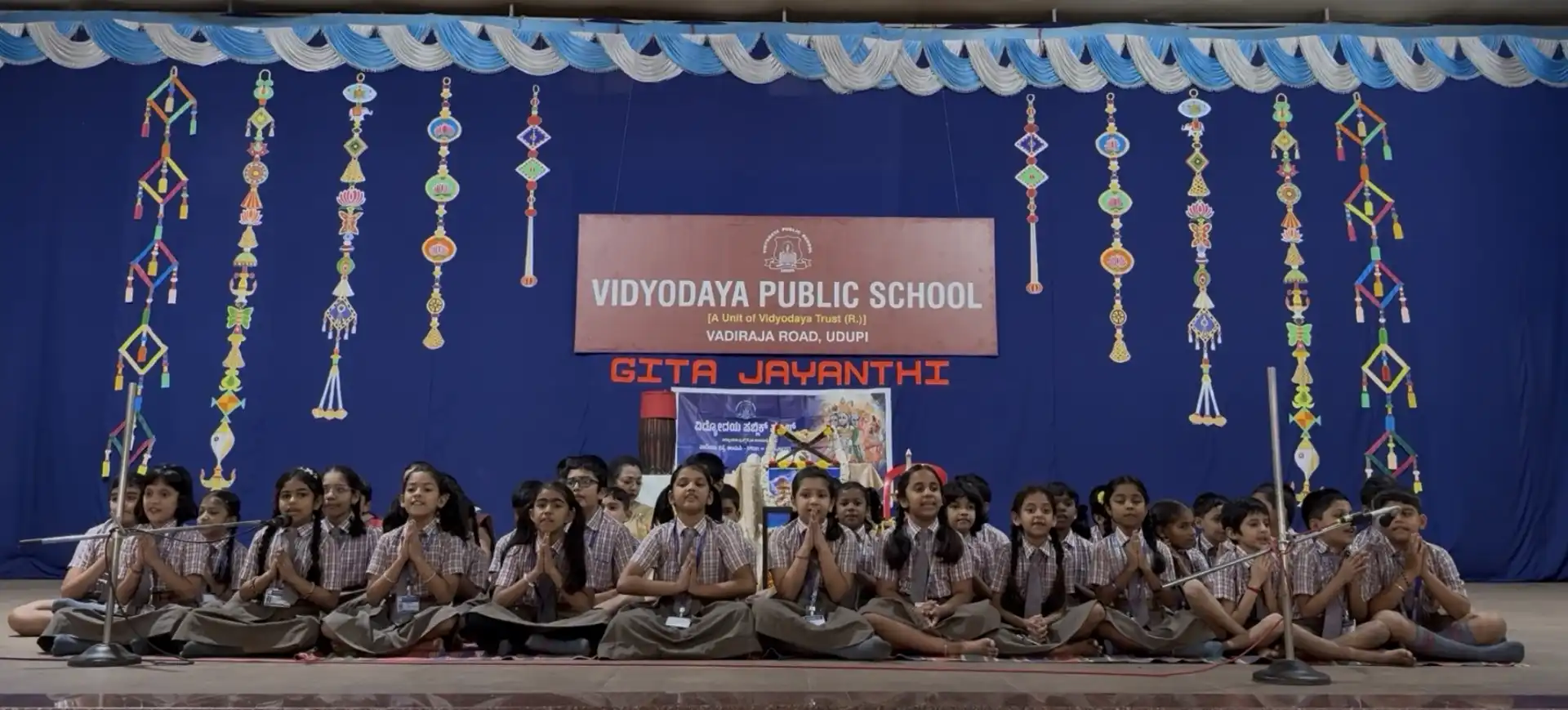 Gita Jayanthi Celebration at Vidyodaya Public School